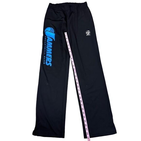 Smacks Sportswear ~ Jammers Volleyball Club ~ Black Long Pants ~ size XS - Picture 6 of 10